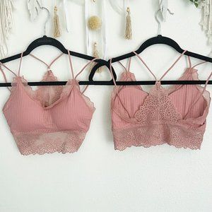 ROSE Lace Racerback Bralette